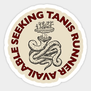 TANIS Eld Fen Sticker